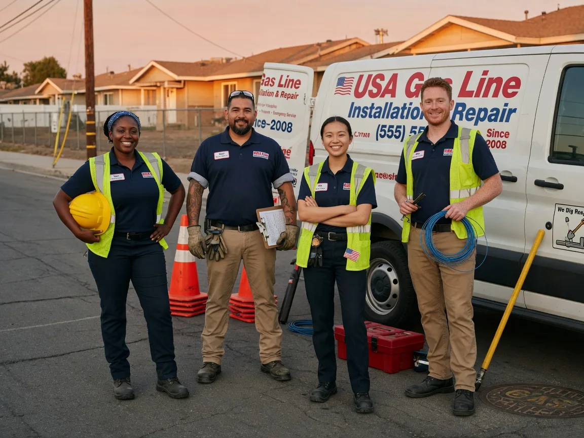 Gas Line Installation company in Lansford, PA